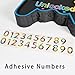 Small Level Unclocked Video Game Controller Shape Black Cute Piñata for Birthday Parties, Handle Happy 21st Birthday Decoration, Customizable Age from 1 to 100 with Adhesive Numbers Party Decorations