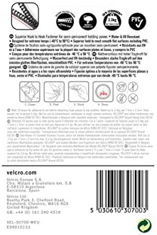 VELCRO® Brand | ALFA-LOK Fasteners Heavy Duty Snap-Lock Technology | Self-Engaging & Multidirectional Super Strong Hold for Indoor and Outdoor Use | Black | 7.5 x 2.5cm | Set of 4