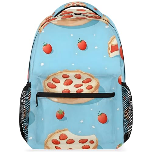 Mochila de pizza ligera para organizar portátil y ropa de deporte