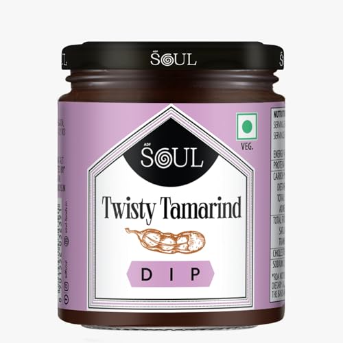 Image of ADF Soul Twisty Tamarind Dip | Tangy & Sweet Indian-Style Tamarind Sauce With Spices | Perfect For Chaats, Snacks & Marinades | 230g.