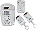 Produktbild Guilty Gadgets®  Bewegungssensor Kabelloser Alarm und 2 Fernbedienungen für Wohnwagen/Caravan/Garage/Home/Schuppen