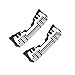 Ronsit Shaver Head Inner Cutter Blades for WES9068 ES8103 ES8109 ES8103S ES-ST23 S8161 ES8101 ES-LC62 ES8249-2pcs