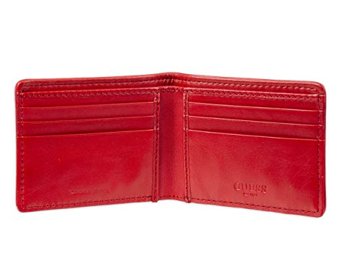 GUESS Men's Leather Slim Bifold Wallet