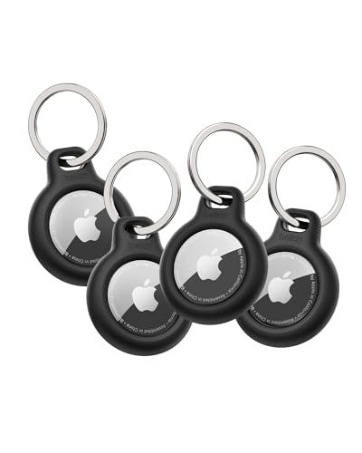 Belkin Apple AirTag Secure Holder with Key Ring - Durable