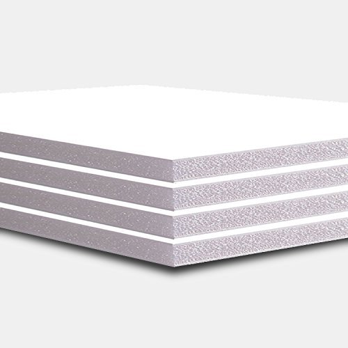 Warm Touch Stores Ltd White Foam Board New Pack Of 10 - A3 Size - 5Mm (Strong And High Quality) Size 297X420mm