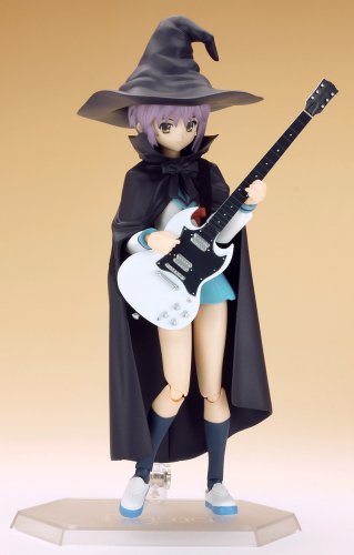 Max Factory The Melancholy Of Haruhi Suzumiya: Yuki Nagato Figma Action Figure Evil Witch Ver #TOP17