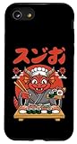 Hülle für iPhone SE (2020) / 7 / 8 Drache, japanischer Sushi-Koch, Kawaii, Ramen, Anime