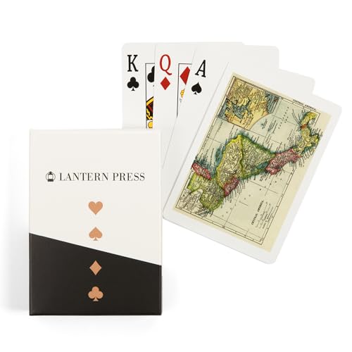 Baraja de Poker Central America 1916, 52 Cartas