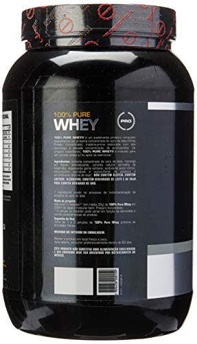 100% Pure Whey, Probiótica, Morango, 900 G