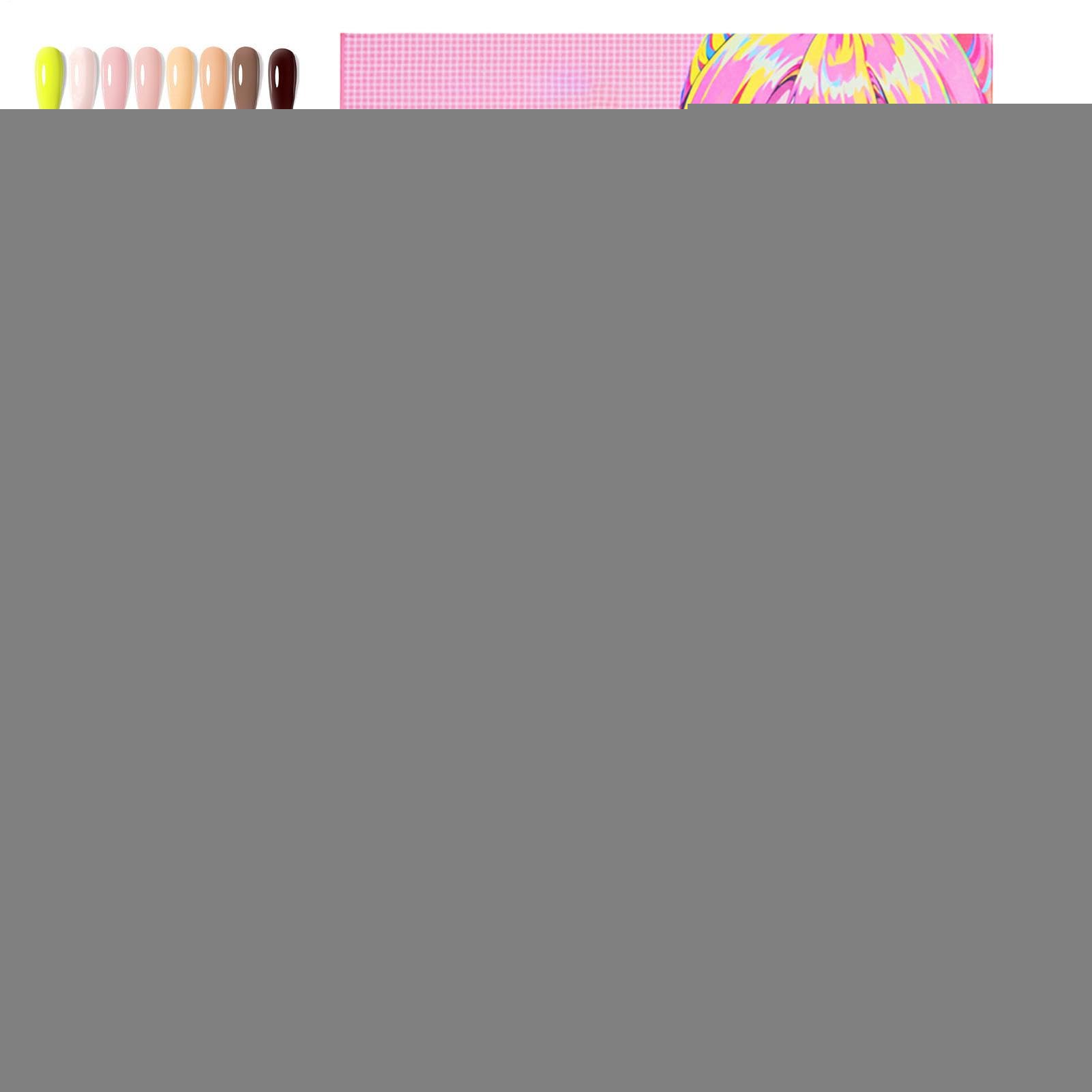 Kit De Esmalte De Uñas En Gel 60 Colores Secado Rápido Duradero Herramienta