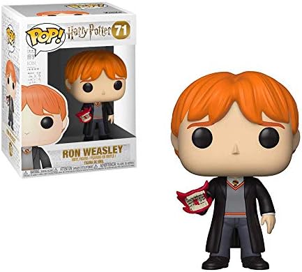 Funko- Figurines Pop Vinyl: Harry Potter S5: Ron w/Howler Collectible Figure, 35517, Multcolour Funko- Figurines Pop Vinyl: Harry Potter S5: Ron w/Howler Collectible Figure, 35517, Multcolour | Pop Harry Potter | 3 Funko- Figurines Pop Vinyl: Harry Potter S5: Ron w/Howler Collectible Figure, 35517, Multcolour | Pop Harry Potter