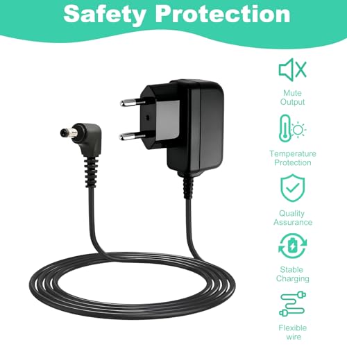 6V Netzteil Ladegerät Kompatibel mit Omron M2 Basic, M3/M3 Comfort, M4, Intelli IT, M7 Intelli IT, hhp-cm01, M400/500/700, X2/X2 Basic X3/6 Comfort, X4/7 Smart, AC Netzadapter Blutdruckmessgeräten