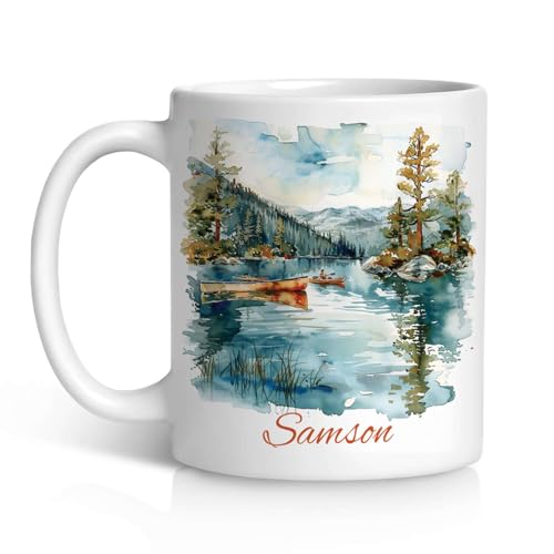 Lake Tahoe Personalized Coffee Mug 11oz/15oz Ceramic Gift
