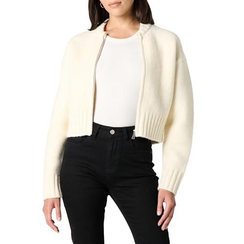 Amazon.com: The Drop Women's Brynne Bomber Sweater Cardigan