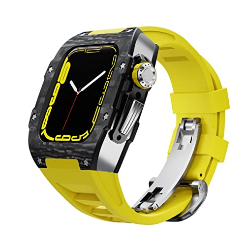 Kit modification en fibre de carbone pour Apple Watch 44mm et 45mm