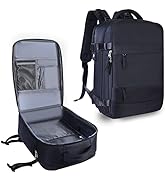Large Travel Backpack For Women Men,Carry On Backpack Flight Approved,Hiking Backpack Waterproof ...