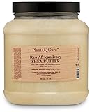 Raw African Shea Butter 3 lbs Bulk Unrefined 100% Pure Natural Ivory / White Grade A DIY Body Butters, Lotion, Cream, lip Balm & Soap Making Supplies, Eczema & Psoriasis Aid, Stretch Mark Product