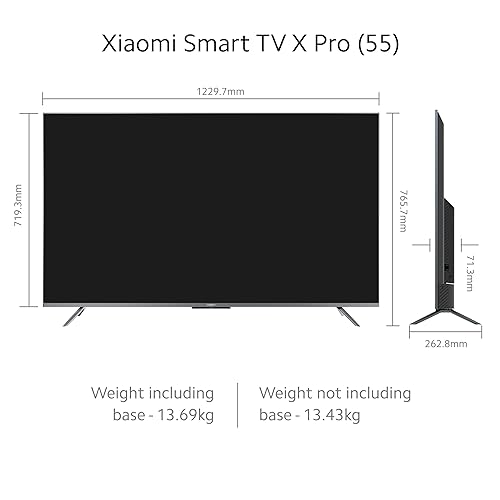 Xiaomi 138 cm (55 inches) X Pro 4K Dolby Vision IQ Series Smart Google TV L55M8-5XIN (Black) 14