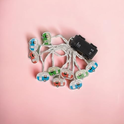 Out of the blue Lichterkette Camping Deko Wohnwagen Camper Stimmungslicht mit 10 LED-Elementen