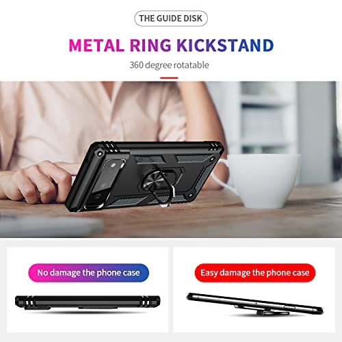 Fetrim Custodia per Pixel 6, Cover PC TPU Cassa