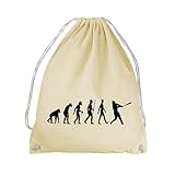 absenda Evolution Baseball Turnbeutel - Sport Schläger Ball Cricket Stadion Mensch Natural