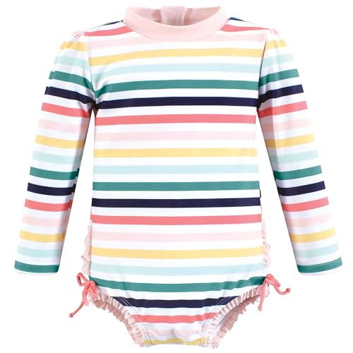 Maillot de bain anti-UV fille Hudson Baby Sunset Stripe 4 ans