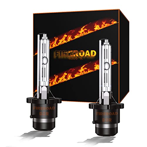Ampoule HID voiture XENON HID 2Pcs auto BLANC 35W SUPER WHITE norme Française FIREROAD (D2R, 4300K) Cover