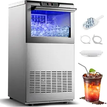 Commercial Ice Maker Machine 150lbs/24H Under Counter/Freestanding