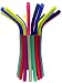 Produktbild YISAMA Silicone Reusable Straws BPA Free including a Cleaning Brush (pack 0f 4)