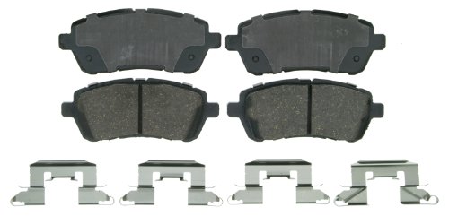 Wagner QS ZD1454 Disc Brake Pad Set, Chamfered Edges for Smooth, Quiet Stops, Fits 2010–2019 Ford Fiesta