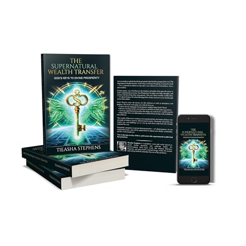 The Supernatural Wealth Transfer Audiolibro Por Tieasha Stephens arte de portada