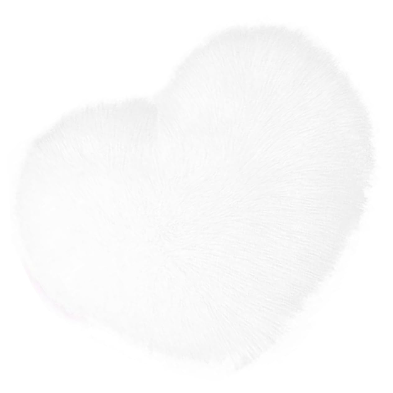 Coussin cœur moelleux peluche lavable déco chambre salon lit canapé