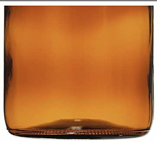 Miniatura 4 de Paquete de 2, 32 onzas, tapa fenólica policónica de vidrio transparente para un sellado ajustado, perfecto para fermentación secundaria y para