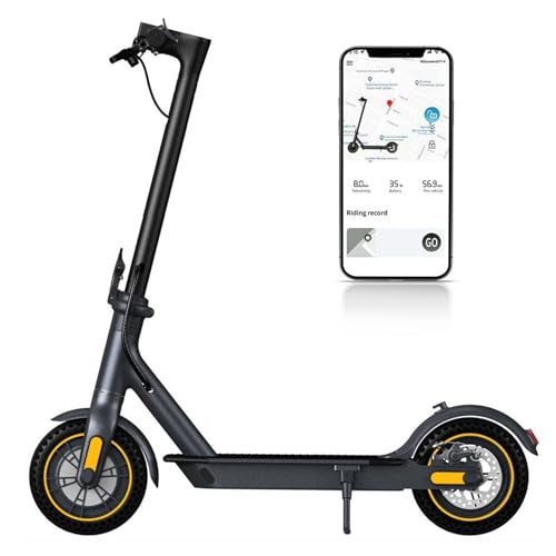 Elektroroller 10 Zoll für Erwachsene, Faltbarer E-Scooter mit 30 km...