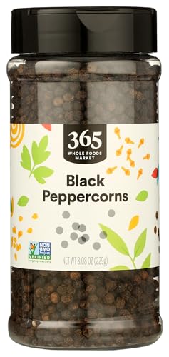 365 by Whole Foods Market, Whole Black Peppercorns, 8.08 Ounce