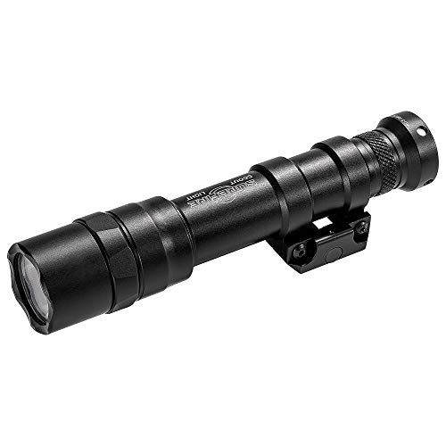 SureFire M600 Dual Fuel Scout Light with Z68 Switch and Thumbscrew Mount, Black (M600DF-BK)
