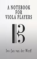 A Notebook for Viola Players 1590952766 Book Cover