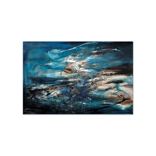 Peinture impression sur toile de Zao Wou-Ki pour salon moderne