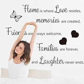 decalmile Kitchen Rules Wall Decals Quotes Inspirational Sayings Black Wall Letters Stickers Dining Room Restaurant Bar Wall Decor