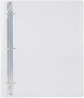 Vista 3 de Filexec Products 50301-62223 - Carpeta de 3 anillos en D de 1 pulgada, transparente, paquete de 2