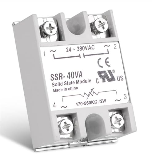 Relais statique monophasé SSR-40VA évite la surchauffe des résistances électriques