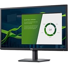 Dell E2722HS, 1920 x 1080 at 60 Hz IPS Panel, HDMI, DP and VGA Port, Height Adjustment & Tilt with Speaker.