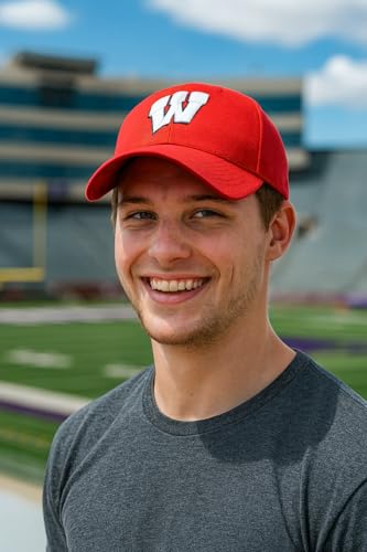 Gorra ajustable con logo bordado equipo Badgers miniatura 2