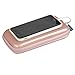 Anleo Hard EVA Travel Case for POWERADD Pilot 4GS 12000mAh / Uni-Yeap 11000mAh External Battery Charger Power Bank Color: Rose Gold