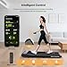 Mobvoi Walking Pad Smart AI Under Desk Treadmill Portable Small 2 in 1 Treadmills for Home Office Jogging Running Machine TicSports Zwift Kinomap with LED Display Remote Control 6 KMH Easy Storage