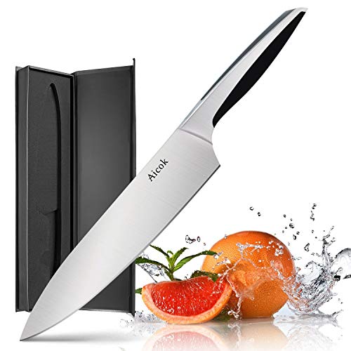 Chef Kitchen Knife, Professional 8 Inch Chef’s Knife, High Carbon Stainless Steel Ultra