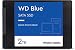 Produktbild WD Blue SATA SSD 2 TB, 2,5 Zoll (interne SSD, hohe Zuverlässigkeit, Lesevorgänge bis zu 560 MB/s, Schreibvorgänge bis zu 530 MB/s, stoßsicher und WD F.I.T. Lab-zertifiziert)