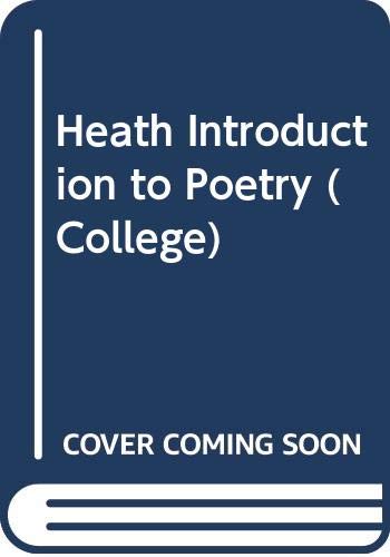 The Heath introduction to poetry 0669148083 Book Cover