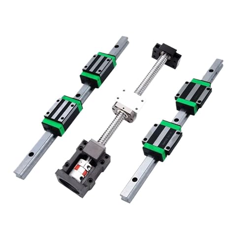 �{�[���i�b�g�t���{�[���˂� 2�� HGR20 ���j�A�K�C�h+1�� �{�[���˂��Z�b�g SFU2010+HGH20CA+HM15-57 L300-1000mm(700mm)