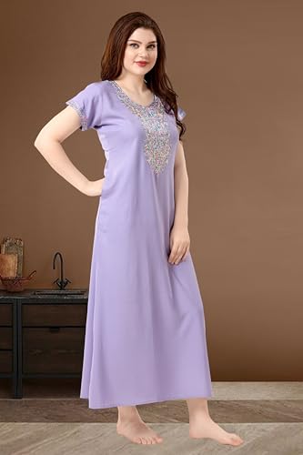 Image of Soulemo Women's Solid Alpine Nighty 1749